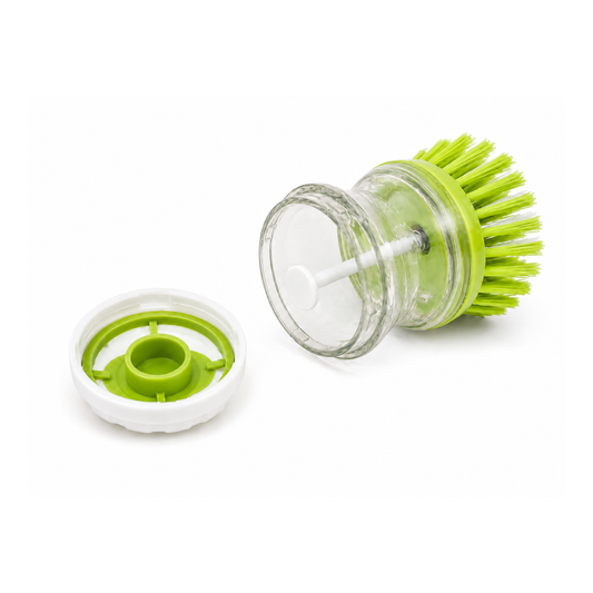 Cepillo Dispensador de Jabón Aura - Verde Lima