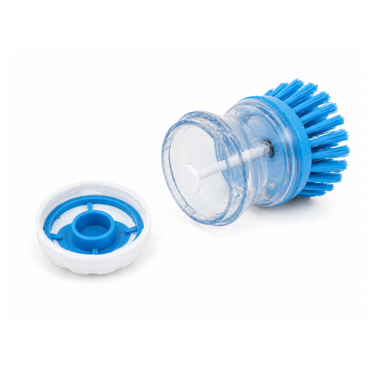 Cepillo Dispensador de Jabón Aura - Azul menta