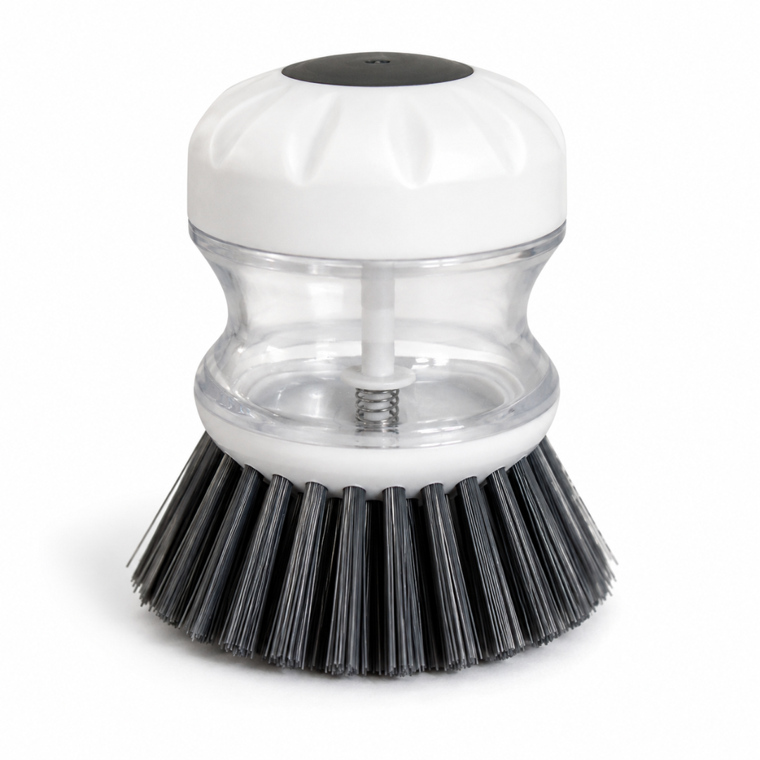 Cepillo Dispensador de Jabón Aura - Gris Neutro