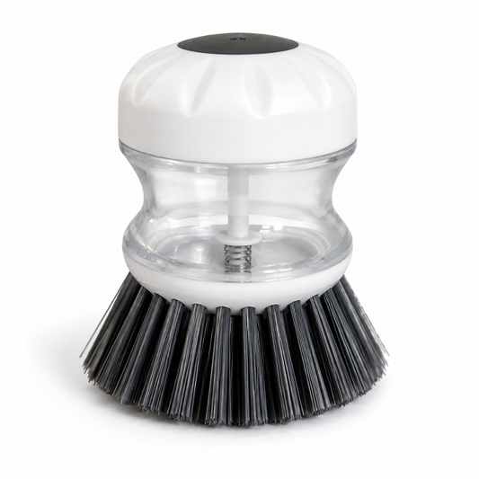 Cepillo Dispensador de Jabón Aura - Gris Neutro